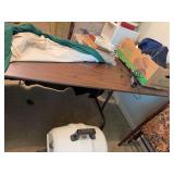 Wooden table 8’ x 2 1/2’ x 28”