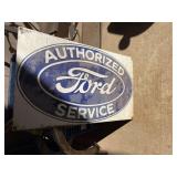 Reproduction authorized Ford sign 18” x 11”
