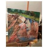 Oil on canvas 36” x 34”