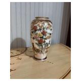 Small Japanese SATSUMA vase-occupied Japan 5.5” x 10”