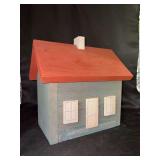 Handcrafted solid wood storage box (roof is removable) - 10-3/4 x 7-1/2 x 11-1/4” tall
