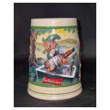 NIB 1999 Budweiser St. Pat’s Stein “The One That Got Away” with COA