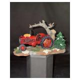 NIB Dept. 56 The Original Snow Village resin Buck’s County “Yesterday’s Tractor” village accessory piece