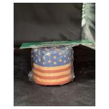 (1) box of 12 packages of Flag Ribbon - each is 9 feet (3 yards)