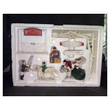 NIB Dept. 56 The Original Snow Village porcelain Buck’s County Stables
