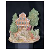 NIB LilliPut Lane American Landmarks Collection Retired “Falls Mill” by artist Ray Day - 5” tall - box is bent - original price marked $150