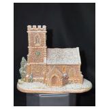 NIB LilliPut Lane Snow Cottages Christmas Collection “St. Joseph’s Church” - 3-3/4” tall