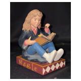 NIB Harry Pitter Harmoine Granger Book Buddy Bookend - 5-1/2” tall
