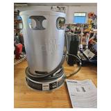 NEW Master model MH-80V-LPC-A is an 80,000 BTU portable liquid propane convection heater designed to heat spaces up to 1,800 square feet with a 360-degree radius without requiring electricity...