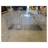 Humane animal trap 32x10x12" h...