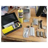 Group of welding and BernzOMatic torch items SEE ALL PICS...