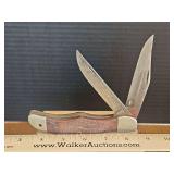 Vintage Case XX 1978 Folding Hunter 6265 SAB MISSING CASE EMBLEM AND NEEDS SOME TLC...
