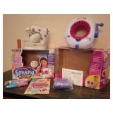 Made By Me My Very Own Sewing Machine and, Singer Knitting Machine Activity Set