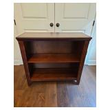 Simpli Home Amherst 2-Shelf wood bookcase