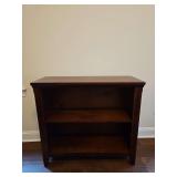 Simpli Home Amherst 2-Shelf wooden bookcase