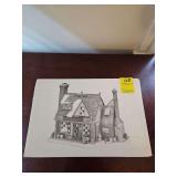 Heritage Village Collection New England Village series " East Willet Pottery" handpainted porcelain