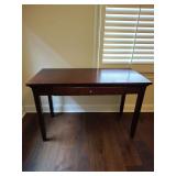 Wooden Writing Desk with Keyboard Tray