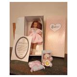 Susan Stormalong doll from the Effanbee Dewees Cochran, cert. of authenticity and a small included bear.