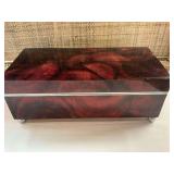 13“ x 6“ x 5“ jewelry box with tray