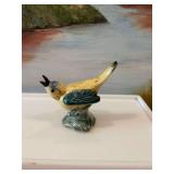 Vintage 3 1/2”  Stangl pottery bird number 3598. Kentucky Wa￼ebler