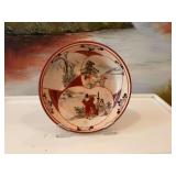 4 1/2 inch Asian Satsuma dish C 1850￼