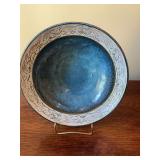 Nine and three-quarter inch signed pottery Becky Bolton Crisswell pottery.