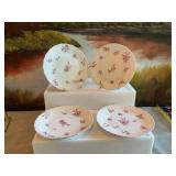 Set of 4, 6 3/4” D&C Emojis France plates in three different designs