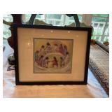 15“ x 12“ Circle of friends watercolor print by Ted De Grazia