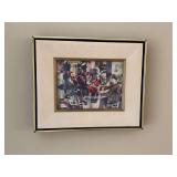 18“ x 15“ Watercolor Art “Amici Quarteto” by Lawrence Brillo
