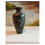 Vintage 5 1/2 inch Cloisonne vase
