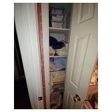 Bathroom closet contents as shown.