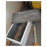 Lined metal box. Cooler? Fire safe? 27.25 x 14.25 x 14.5 in tall.