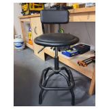 Swivel shop stool