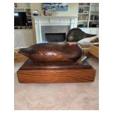 Authentic Decoy Replica of the famous Mason Co.’s Detroit Grade Decoys - lidded box - there is duct tape inside but not sure why - it doesn’t appear damaged