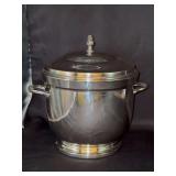 Poole Silver silverplate ice bucket (3300) - 9” tallest