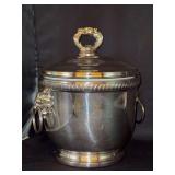 TOWLE silverplate ice bucket - 9-1/2” tall