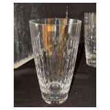 Set of (5) HOYA Princess Crystal Highball Glasses - 5-3/4” tall