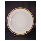 Extraordinary Tiffany & Co. Black Band 12” Round Platter - Limoges-France