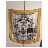 Authentic 100% Silk Patek Philippe Genéve scarf - 34” square
