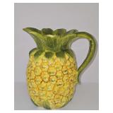 Pineapple pouring pitcher. 7.75 in tall