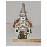 Dept 56 Heritage Village collection, New England Village series, ARLINGTON FALLS CHURCH.