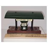 Dept 56 Heritage Village collection, New England Village series, VICTORIA STATION TRAIN PLATFORM