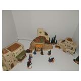 Dept 56 Heritage Village collection, New England Village series, LITTLE TOWN OF BETHLEHEM SERIES. Set of 12 pieces. Beautiful set..
