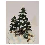 Dept 56 Heritage Village collection, New England Village series, WAGON WHEEL PINE GROVE.