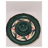 Gail Pittman 13-in chip and dip bowl.