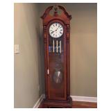 Sligh "Meadowbrook" Grandfather Clock - 24-1/8 x 13-3/8 x approx. 83 tall (see additional description for other info) - BUYER IS RESPONSIBLE FOR REMOVAL