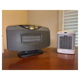 (2) Electric Heaters - Sunbeam SCH2100 (1500W) flat-panel ceramic heater and a Lasko Electric Ceramic Space Heater (CD08200)