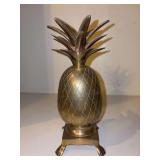 Brass Pineapple Candleholder - 9-1/2” tall