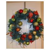 Beautifully decorated 24” wreath