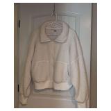 Ladies SO white Sherpa jacket - size XL